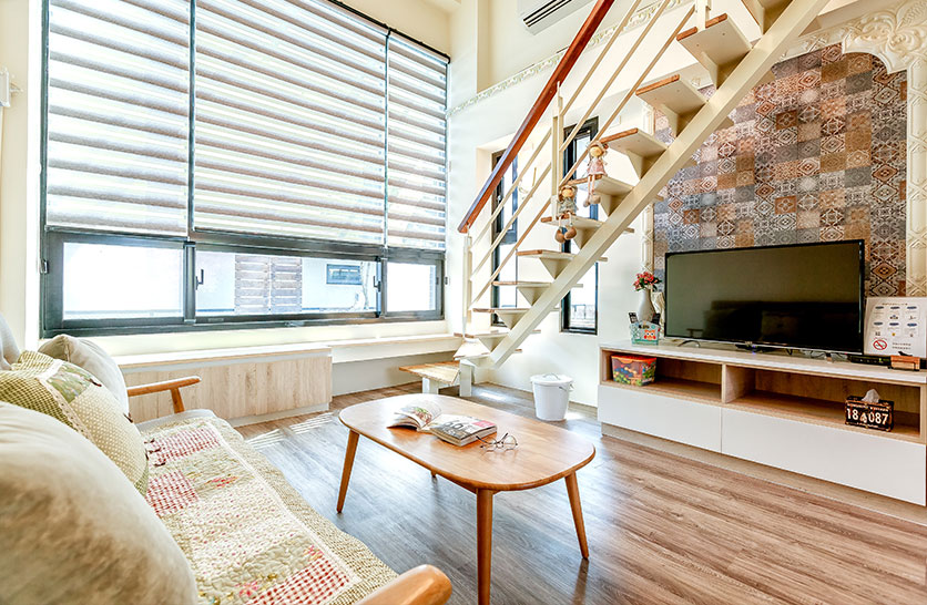 敲敲門民宿客廳