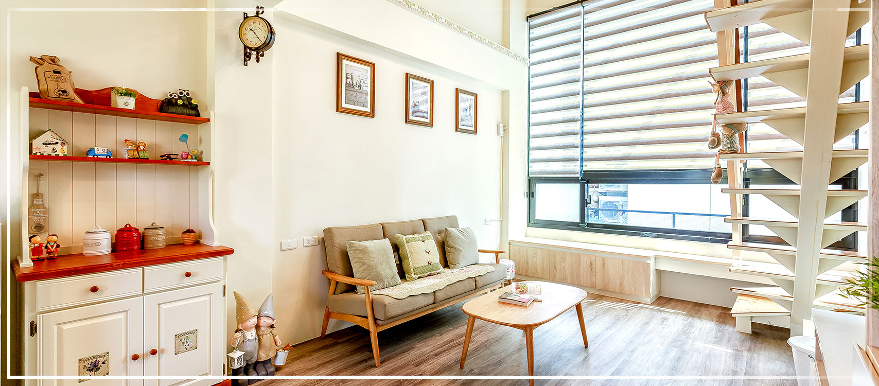 敲敲門民宿房間